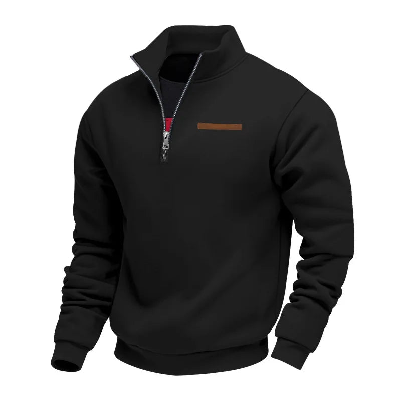 Women's Soft Relaxed Sweatshirt for Comfort in Black