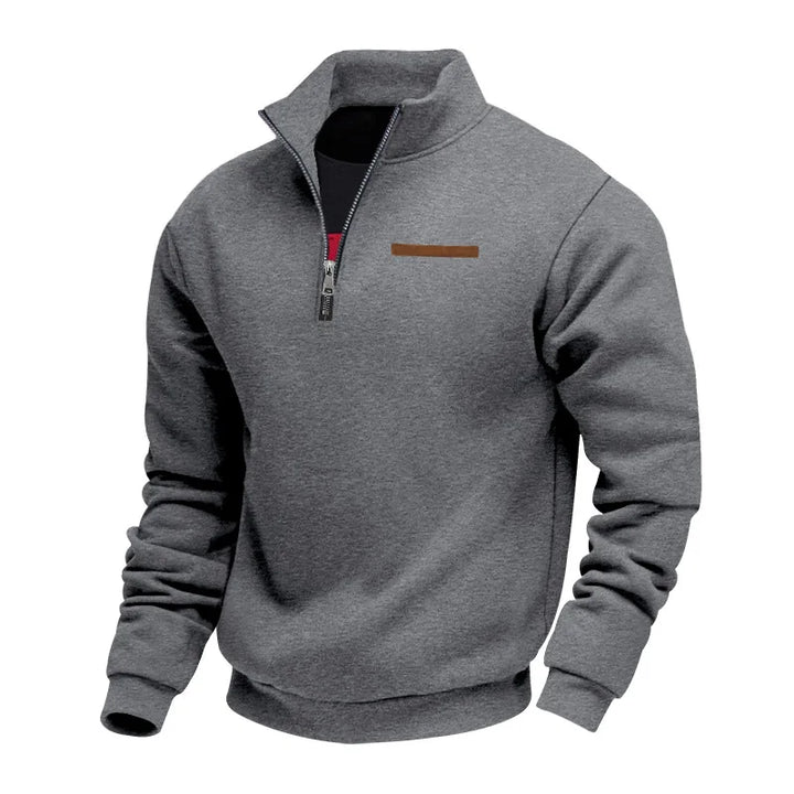 Women's Soft Relaxed Sweatshirt for Comfort in Dark Grey