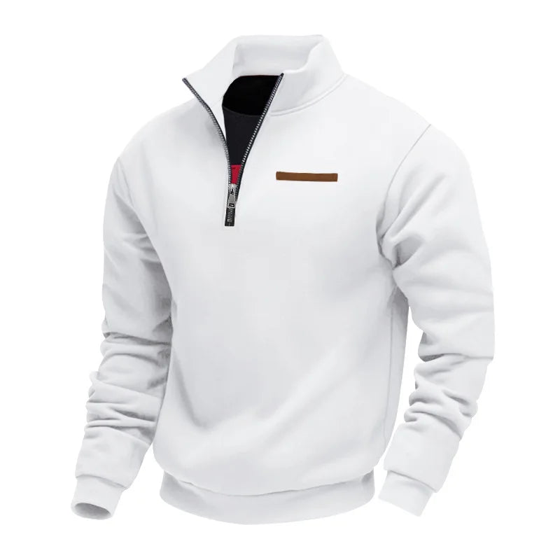 Women's Soft Relaxed Sweatshirt for Comfort in White