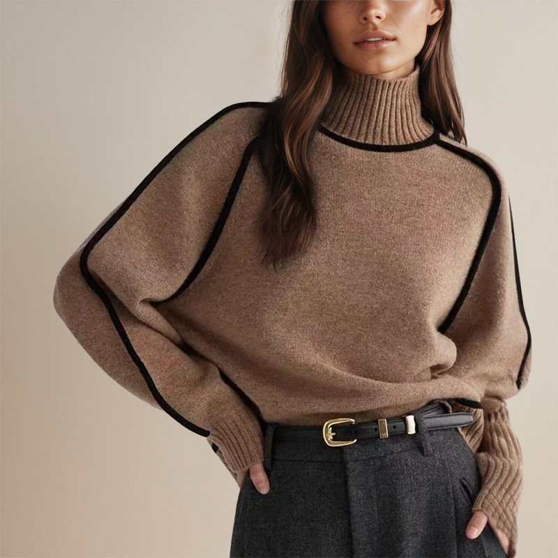 Women's Soft Turtleneck Pullover (2)