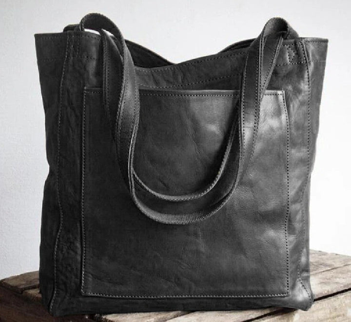 Women's Spacious Everyday Tote Bag in Black