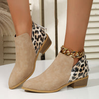 Scarlett | Women's Statement Animal Print Ankle Boots