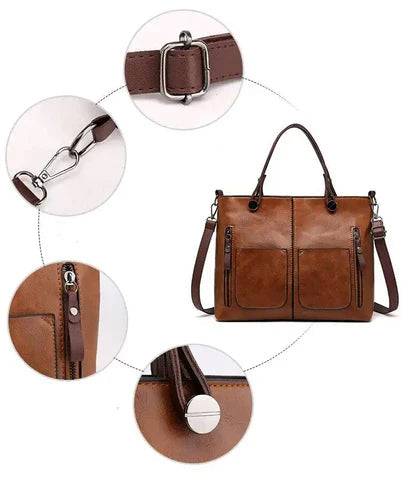 Women's Structured Everyday Crossbody Purse (9)