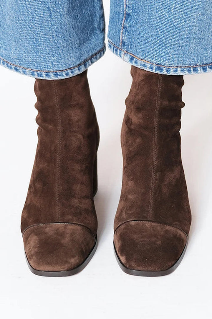 Women's Suede Ankle Boots for Fall Days (2)