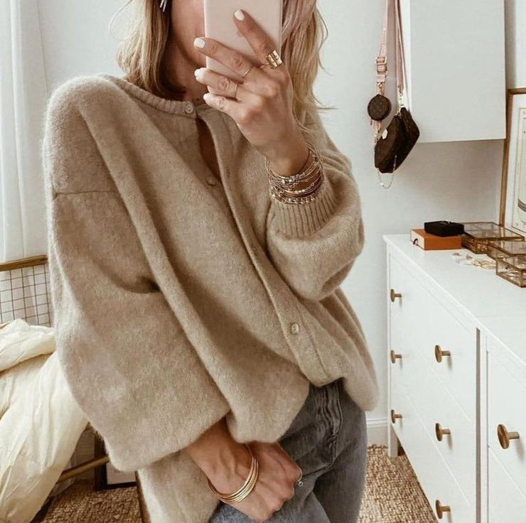 Women's Sweater Cardigan, Cozy Knit for Fall (2)