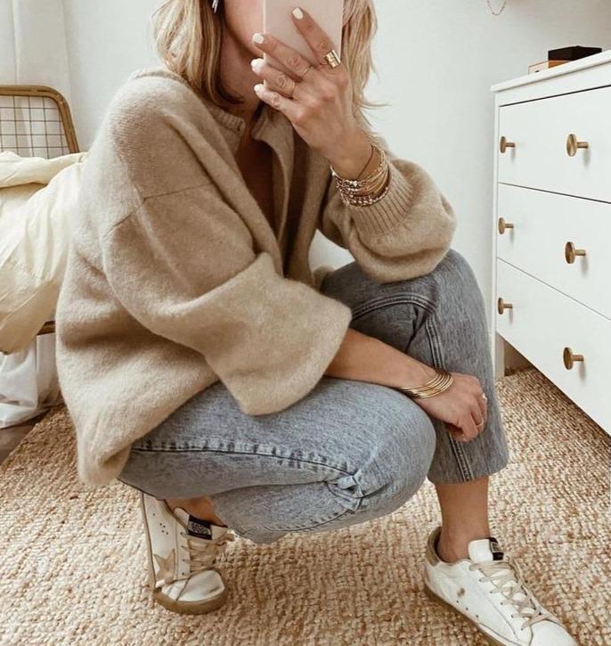 Women's Sweater Cardigan, Cozy Knit for Fall (3)