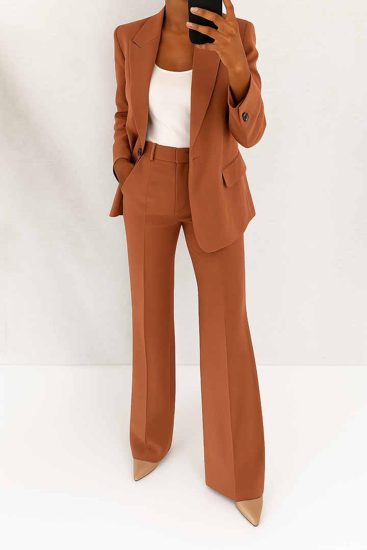Women's Tailored Blazer and Trouser Set (5)
