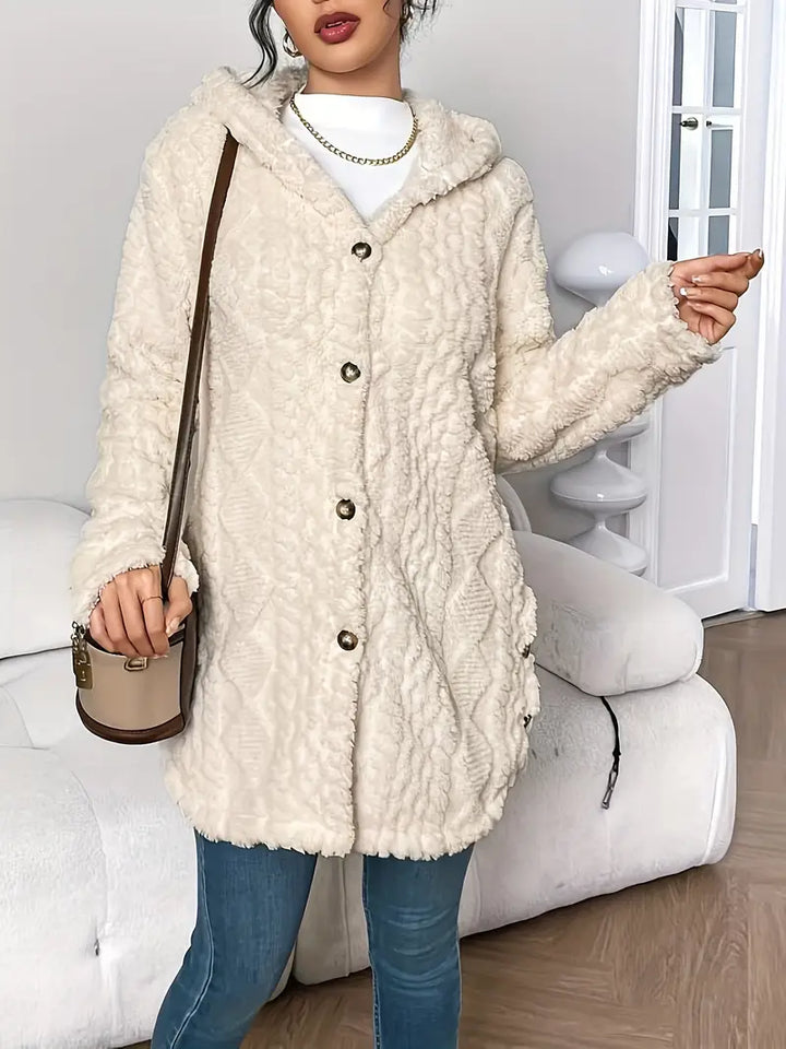 Women's Textured Hooded Knit Cardigan (9)