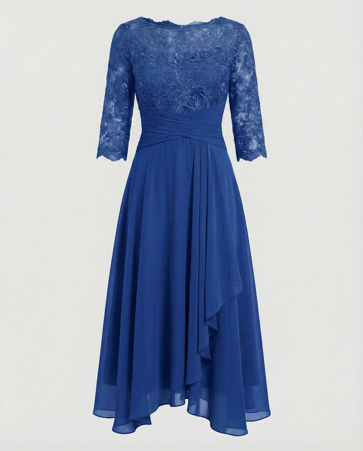 Women's Viscose Fall Wedding Guest Dress (6)