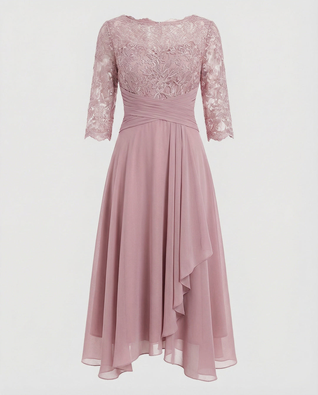 Women's Viscose Fall Wedding Guest Dress (8)