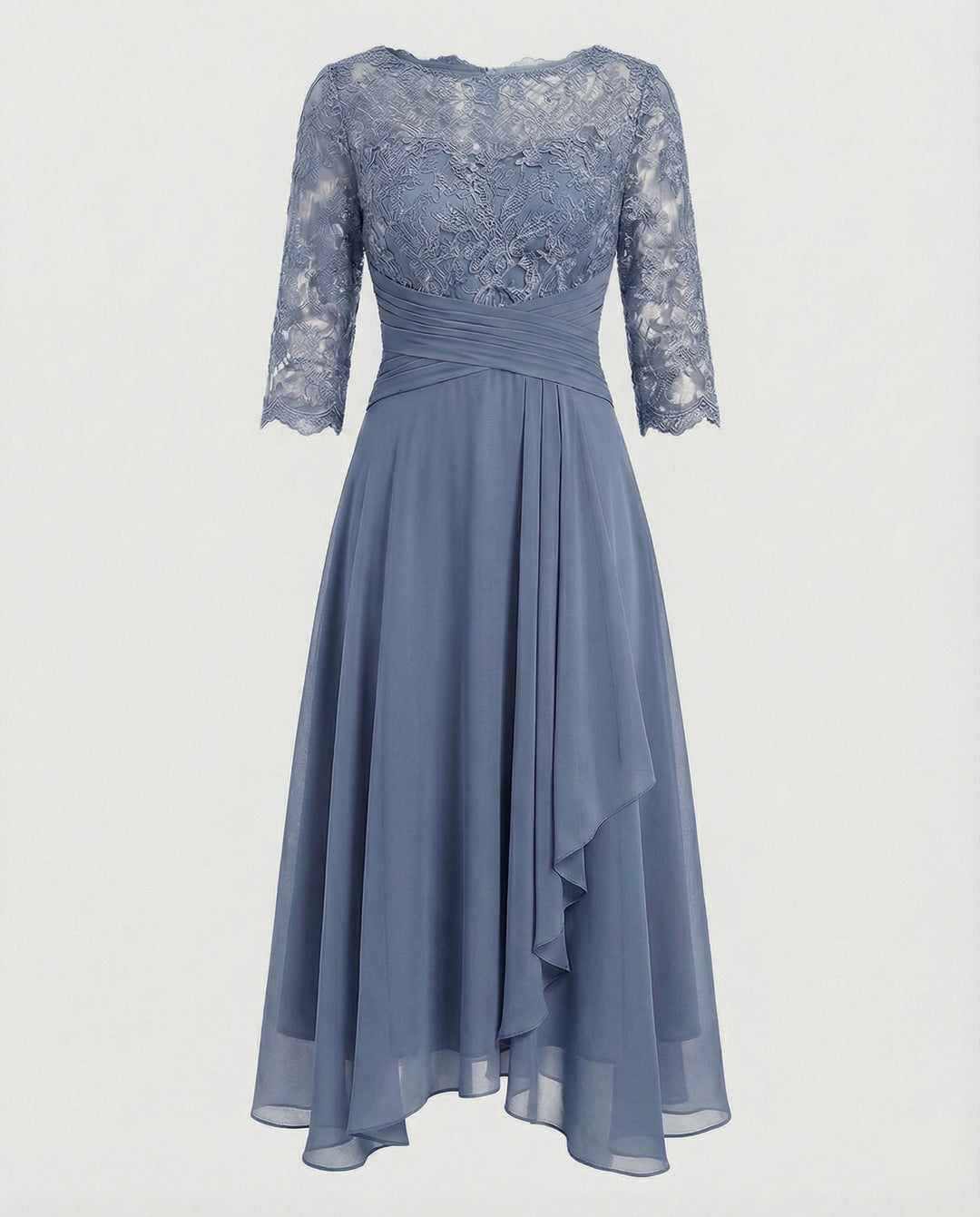 Women's Viscose Fall Wedding Guest Dress (9)
