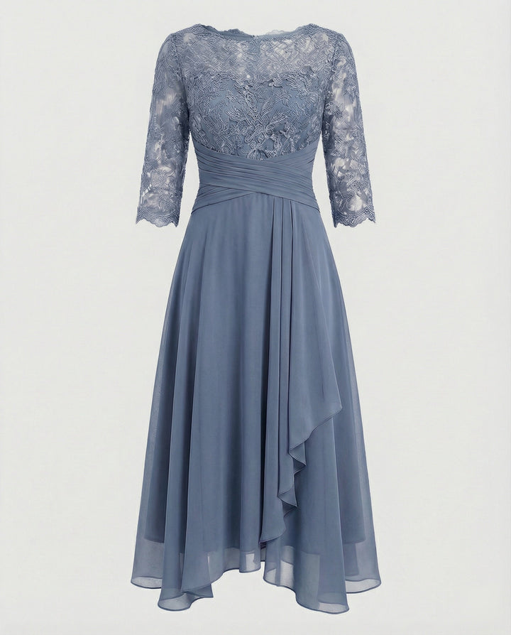 Women's Viscose Fall Wedding Guest Dress (9)