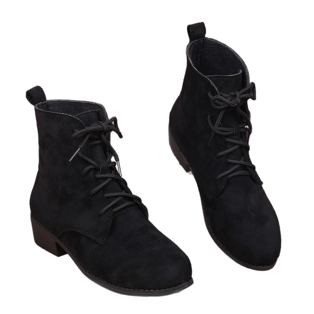 Women's Western Boots with Ankle Lacing (4)