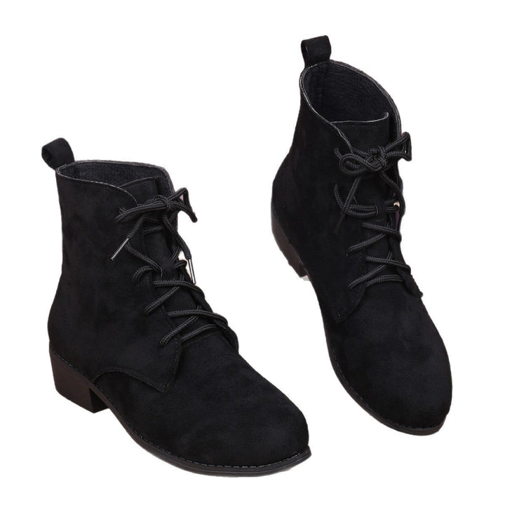 Women's Western Boots with Ankle Lacing (4)