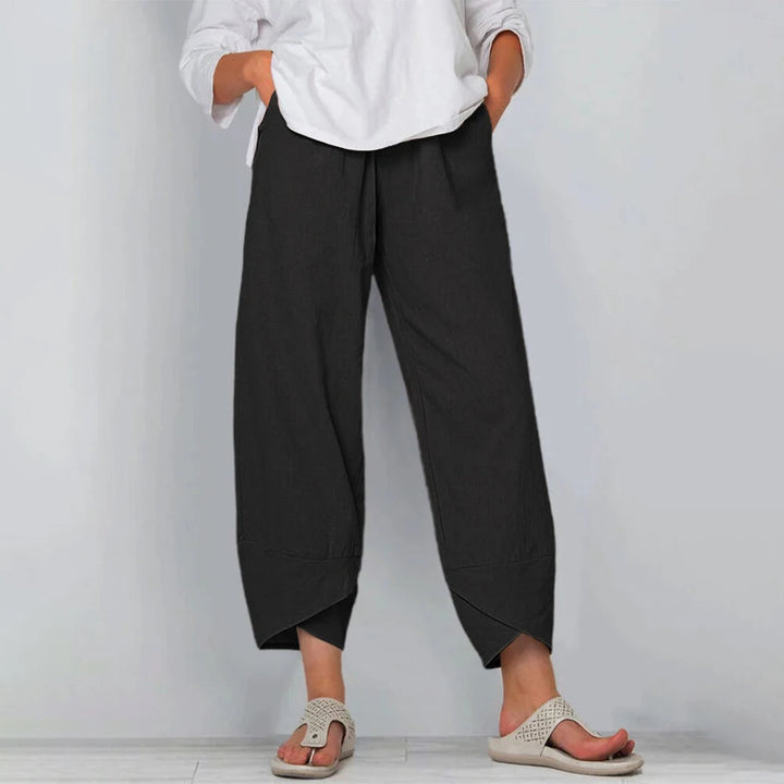 Women's Wide Leg Pants for All-Day Wear in Black