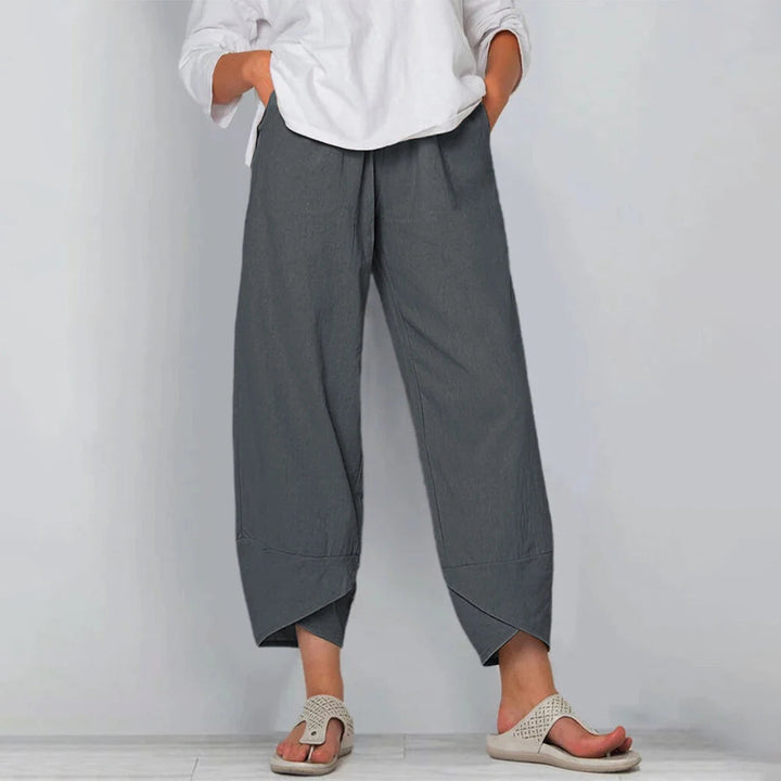 Women's Wide Leg Pants for All-Day Wear in Grey