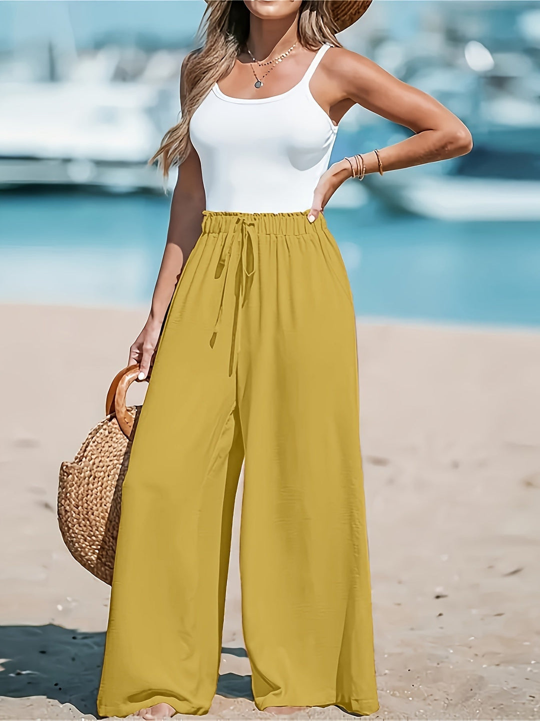 Women's Wide Leg Pants for Everyday Comfort (11)