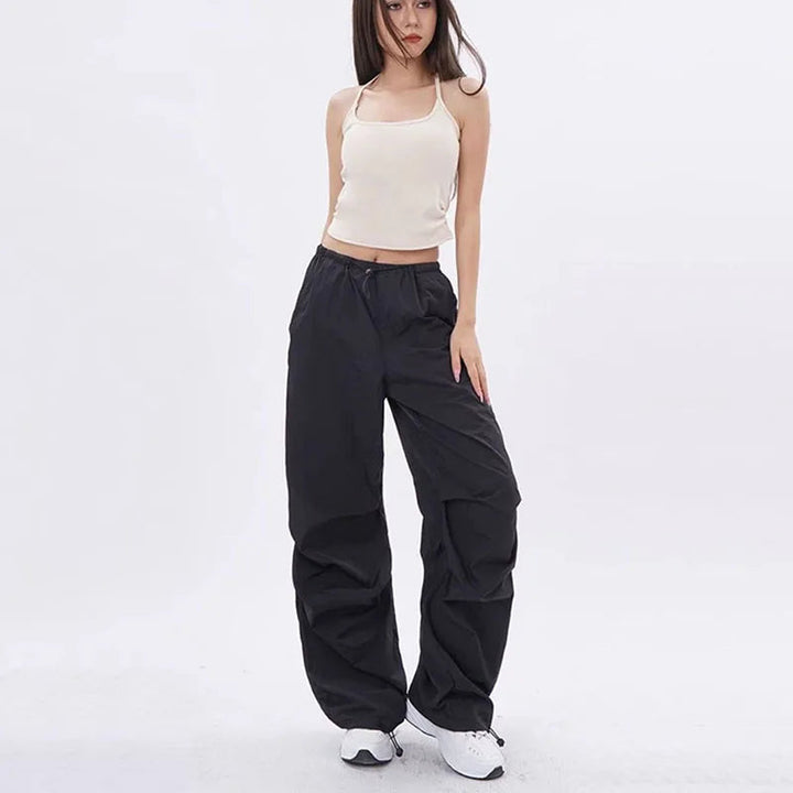 Women's Wide Leg Pants for Streetwear (2)