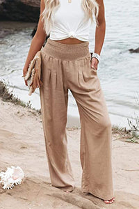 Emma | Women's Wide Leg Pants High-Waisted Flowing