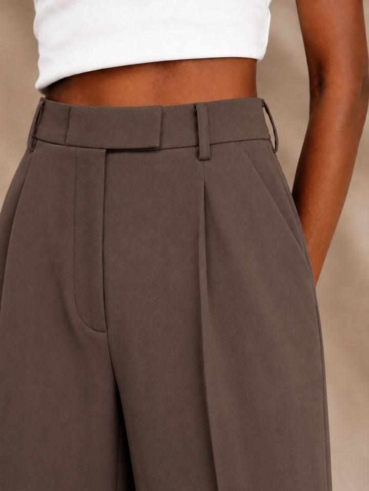 Women's Wide Leg Pants Tailored for Fall (18)