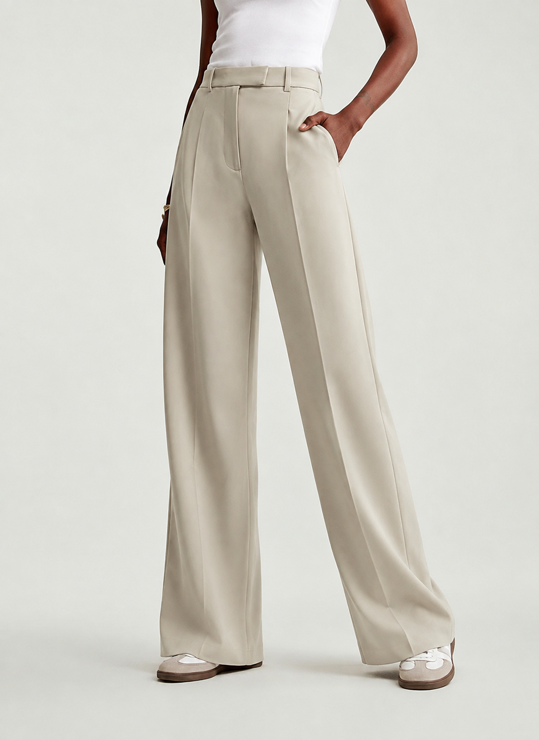 Women's Wide Leg Pants Tailored for Fall (2)