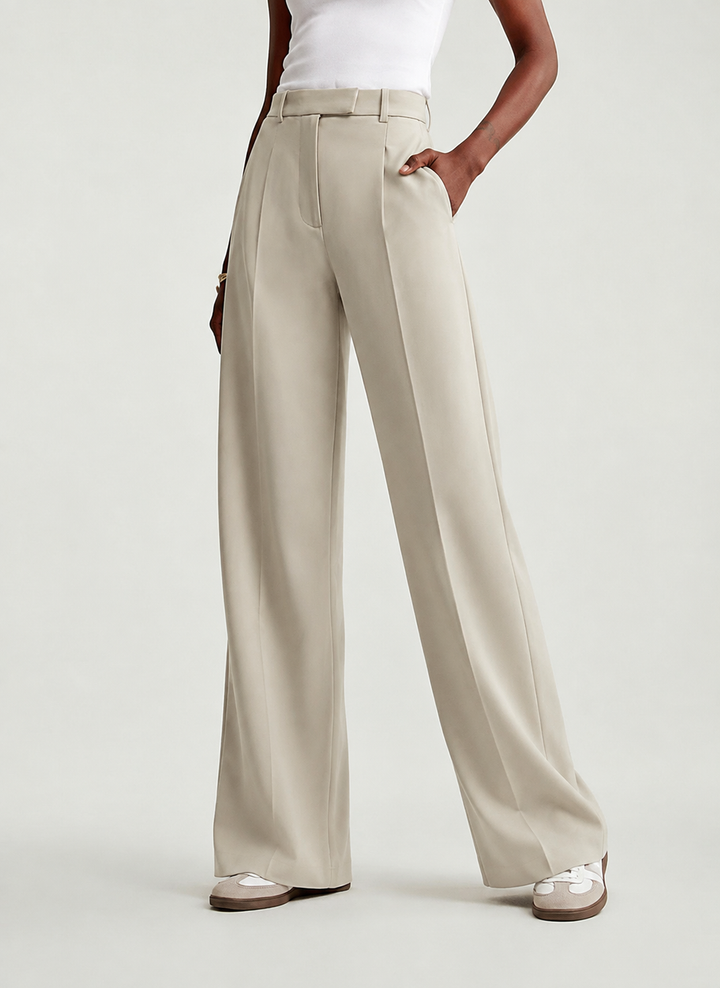 Women's Wide Leg Pants Tailored for Fall (2)
