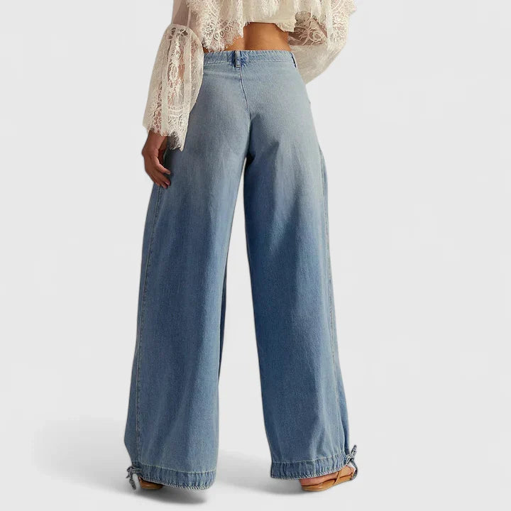 Women's Wide Leg Pants with Bohemian Ease (2)
