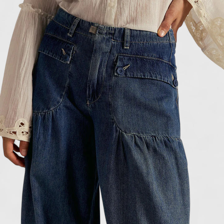 Women's Wide Leg Pants with Bohemian Ease (6)