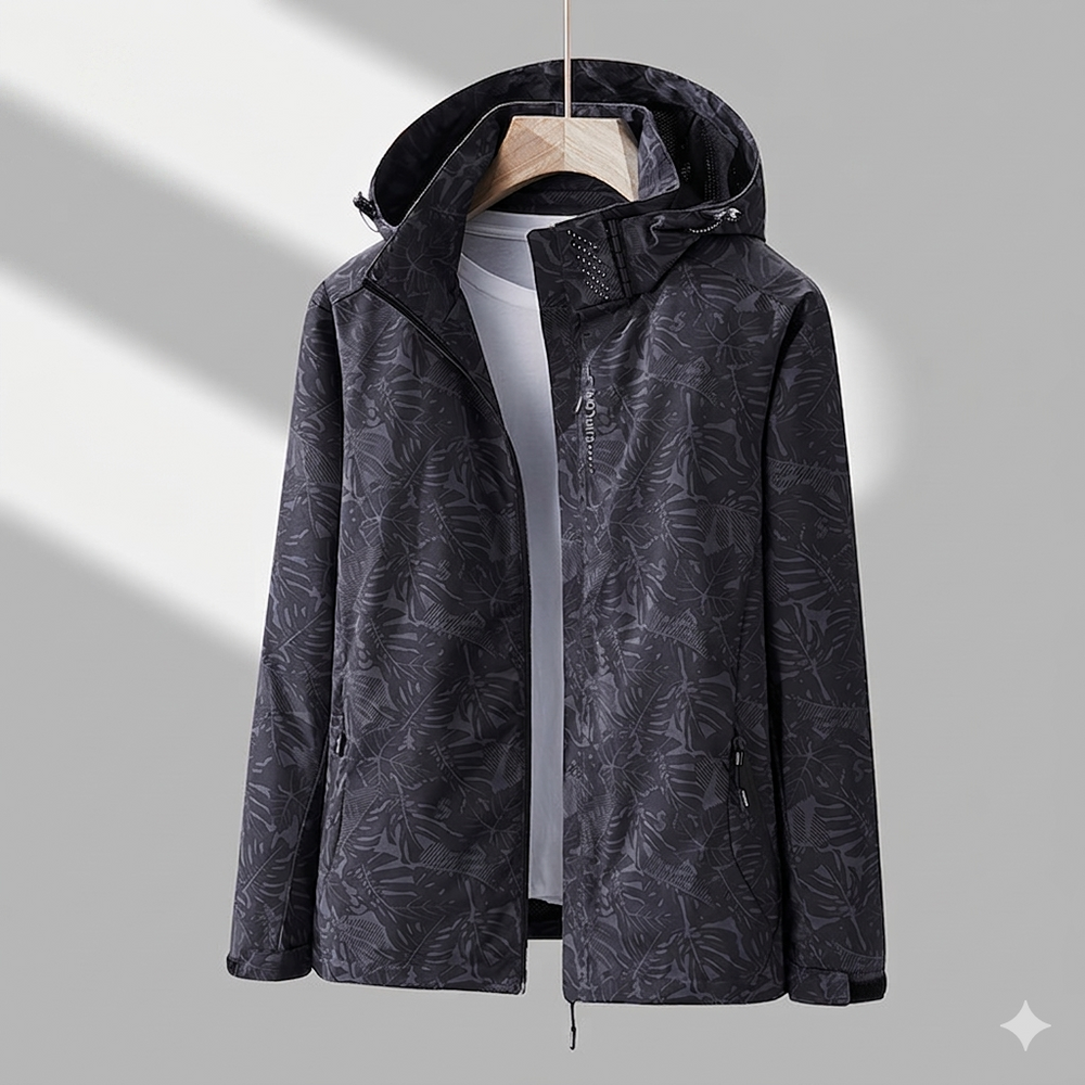 Women's Windproof Water-Resistant Performance Jacket in Black