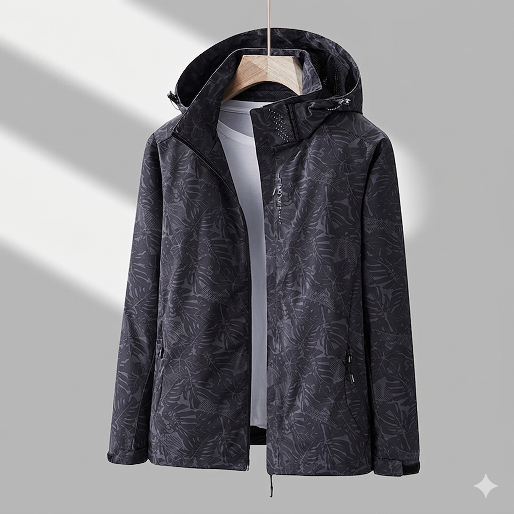Women's Windproof Water-Resistant Performance Jacket in Black