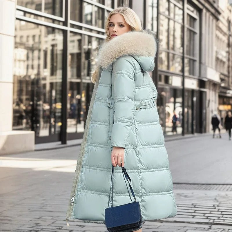Women's Winter Puffer with High Collar (13)