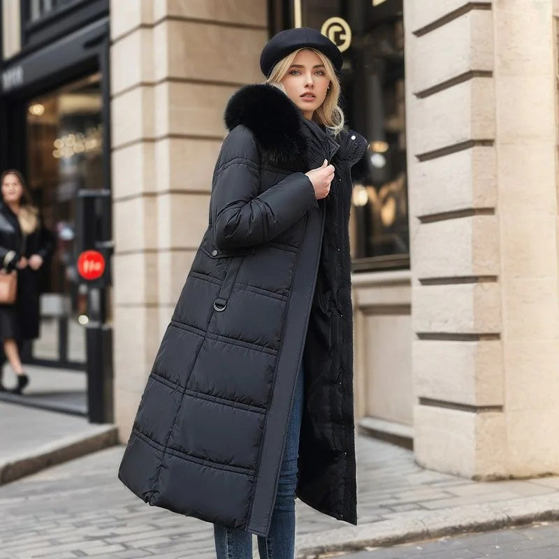 Women's Winter Puffer with High Collar (15)