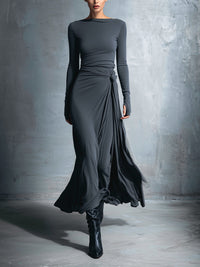 Chloe | Women's Wrap Maxi Dress for Evening
